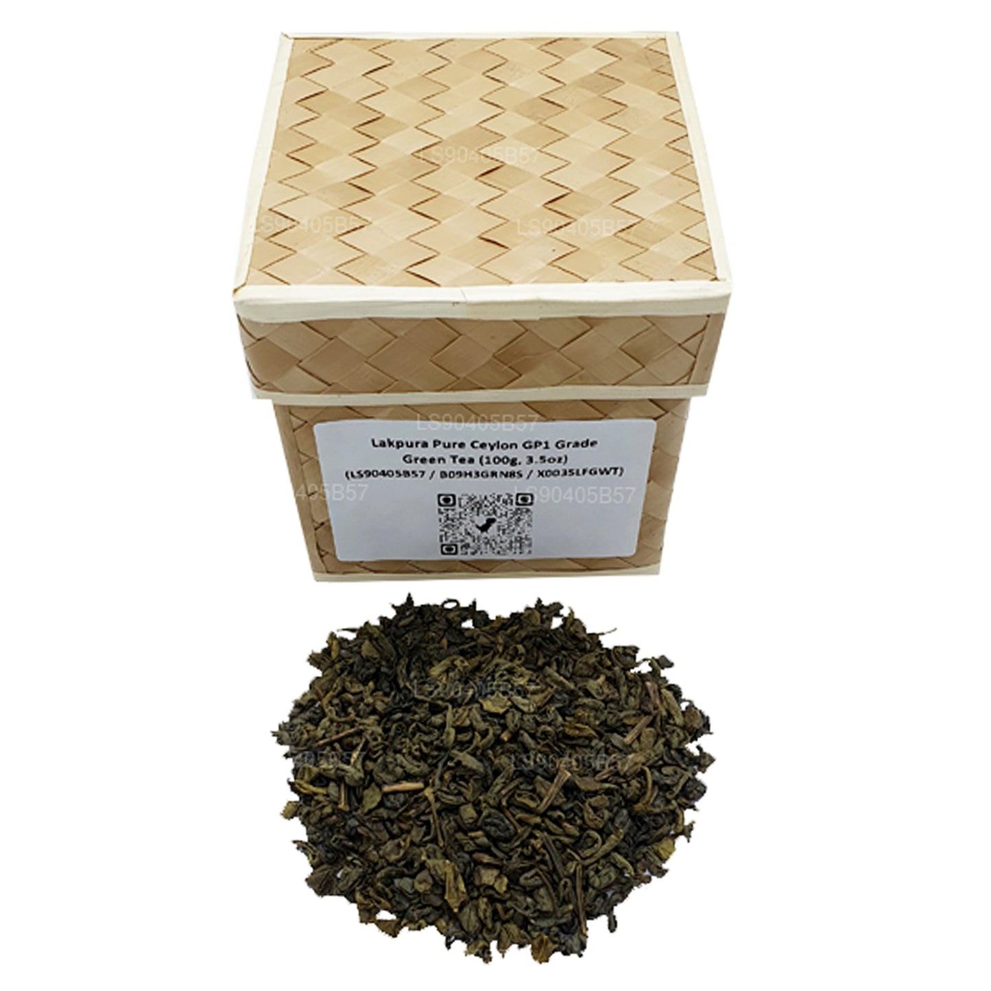 Thé vert Lakpura Pure Ceylon de qualité GP1 (100 g)