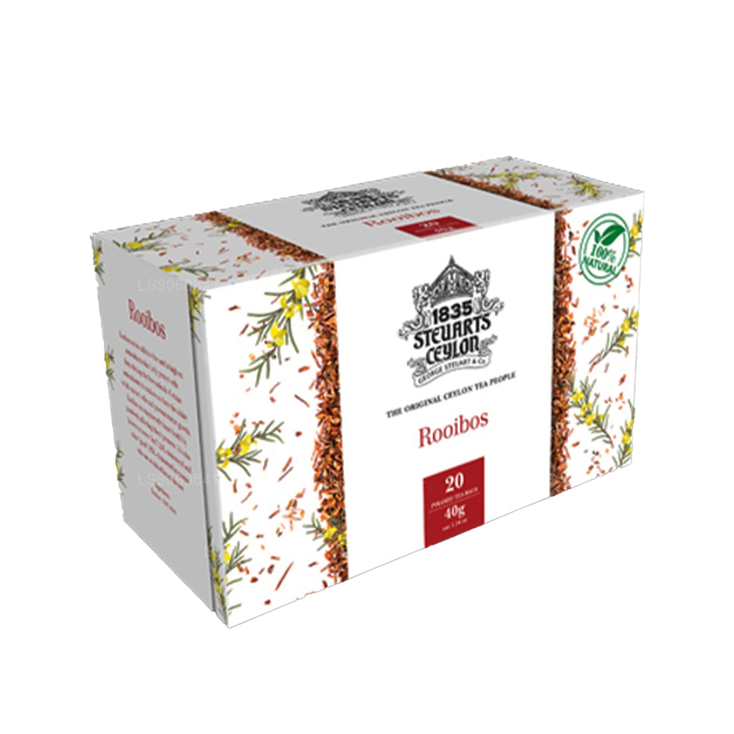 Thé Rooibos George Steuart (50g) 25 sachets de thé