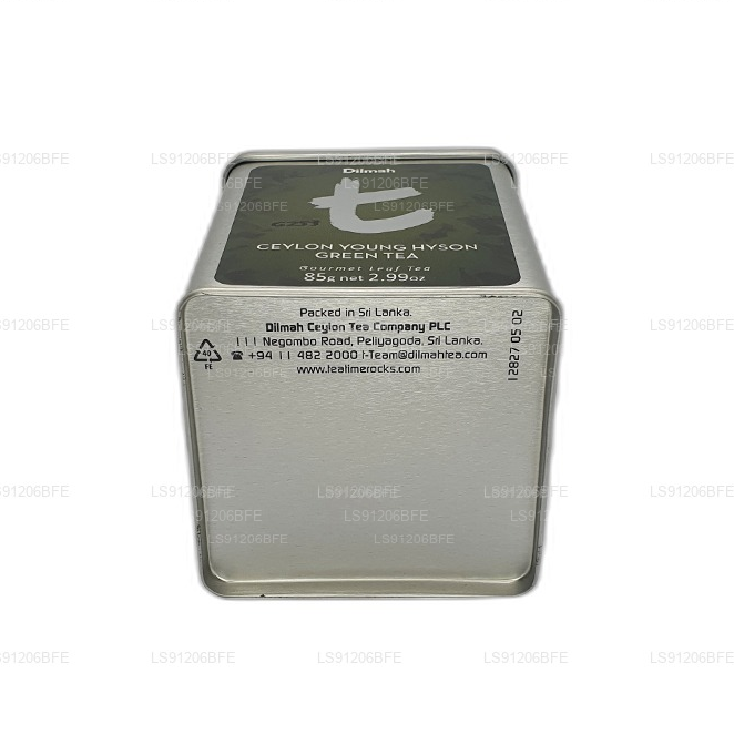 Thé vert Dilmah de la série T Ceylan Young Hyson (85 g)