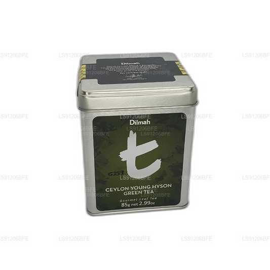 Thé vert Dilmah de la série T Ceylan Young Hyson (85 g)