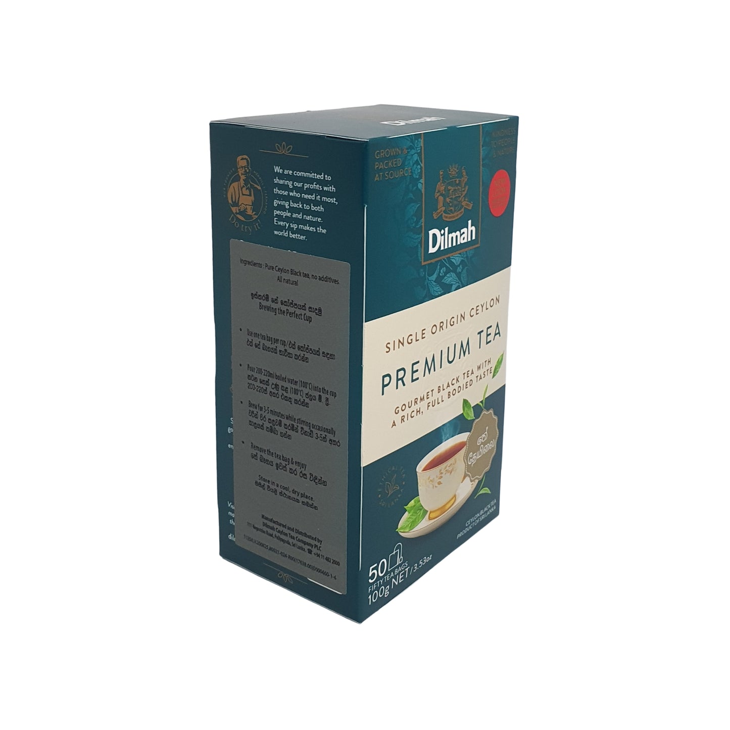 Sachets de thé de Ceylan Premium Dilmah