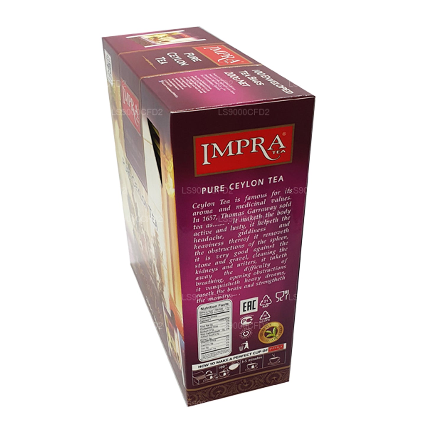 Thé spécial Impra Pure Ceylan (200 g)