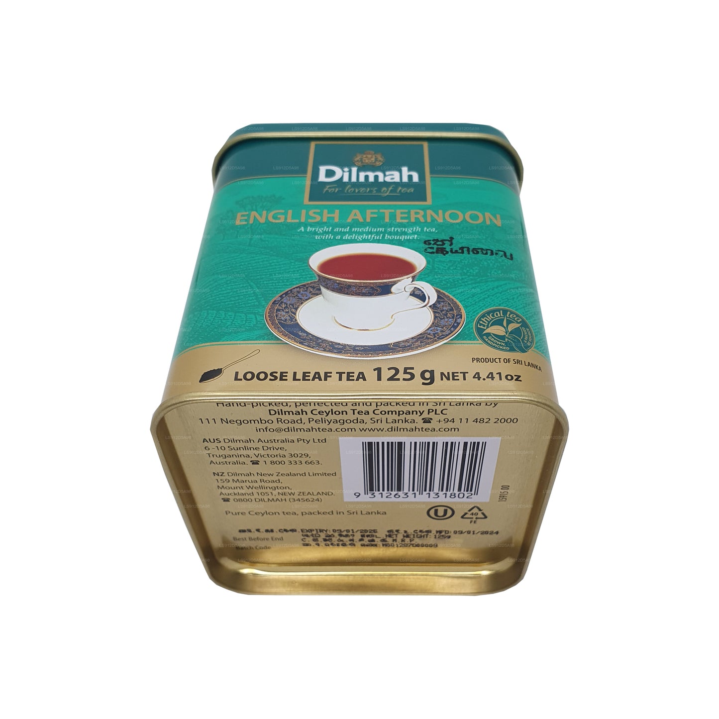 Thé en vrac Dilmah English Afternoon (125g)