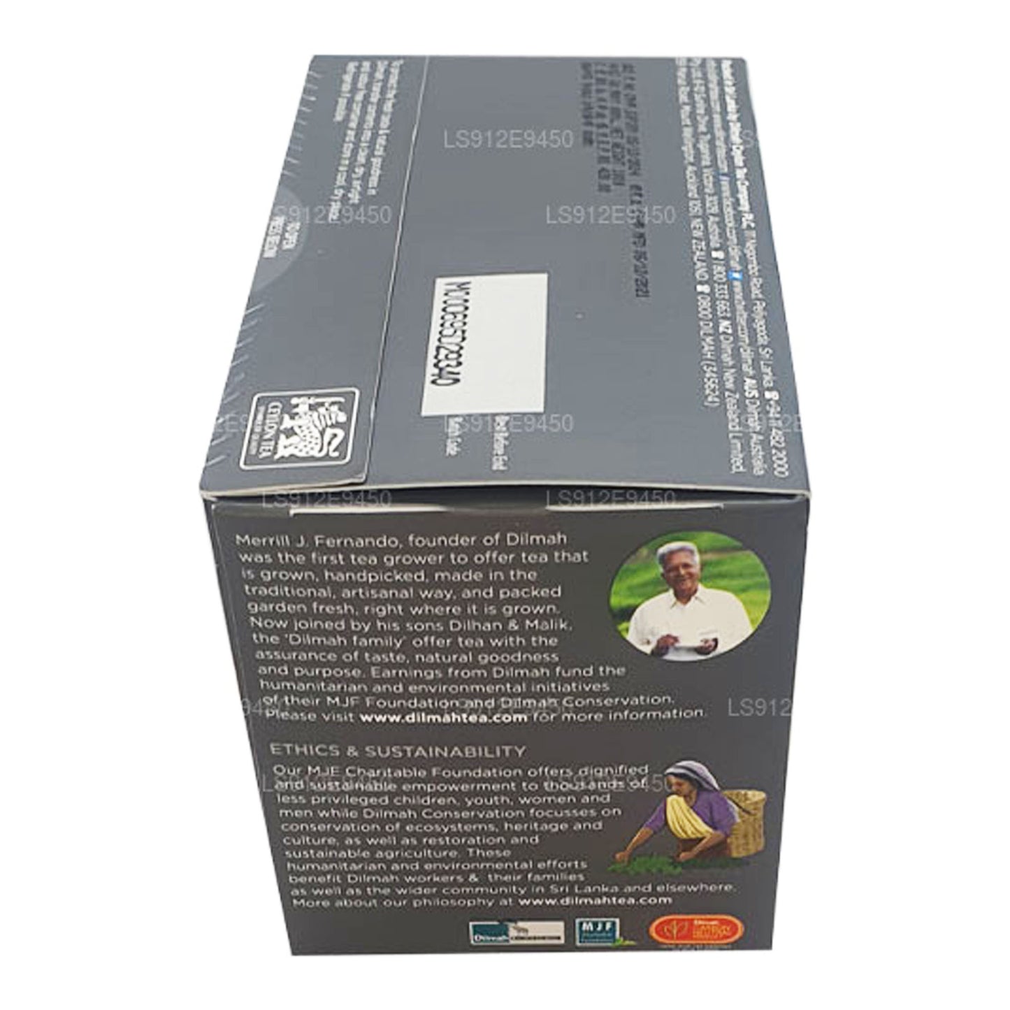 Thé Dilmah Earl Grey (100 g) 50 sachets de thé