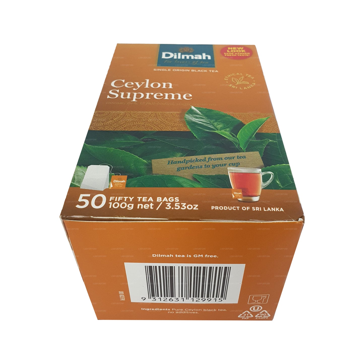 Dilmah Ceylon Supreme (100 g) 50 sachets de thé