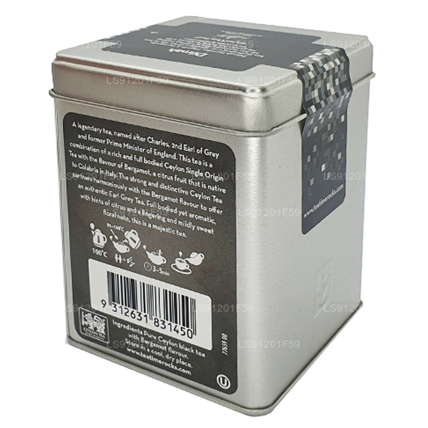 Thé en vrac Dilmah T-series The Original Earl Grey (100 g)