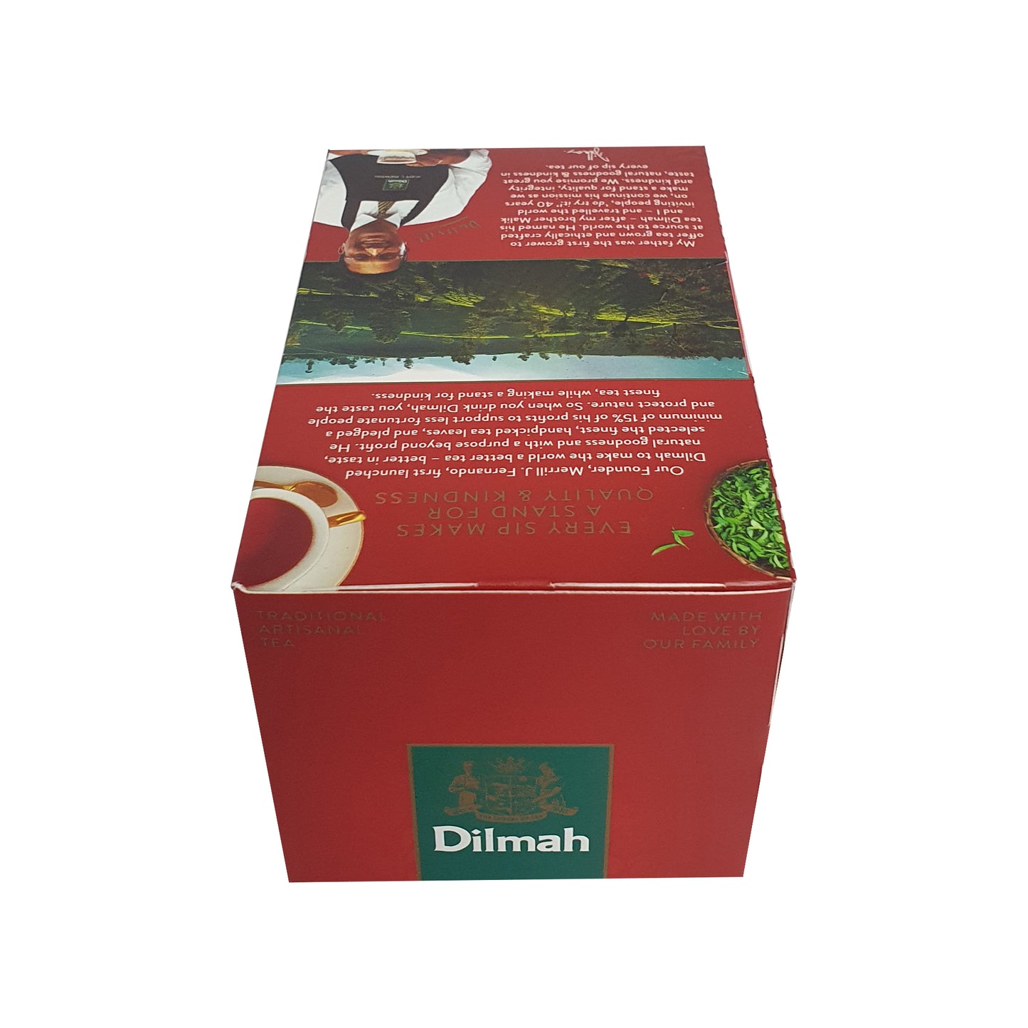 Thé anglais Dilmah pour petit déjeuner, 50 sachets de thé (100 g)