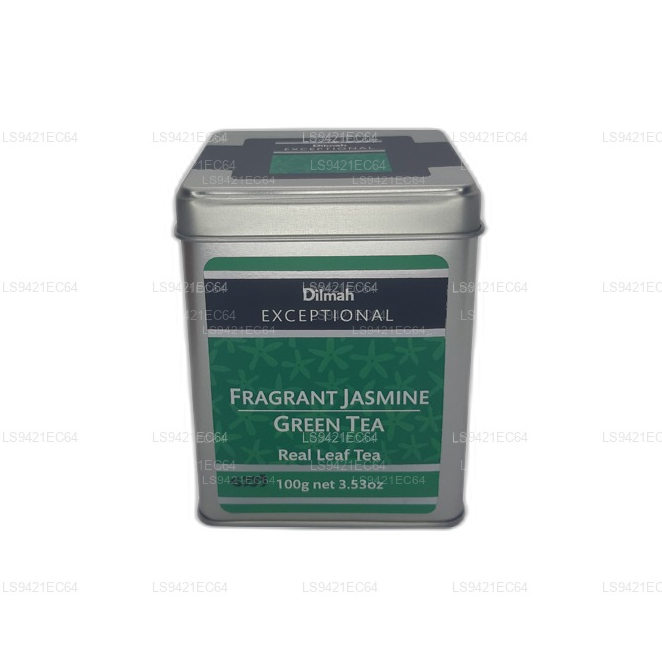 Thé vert au jasmin parfumé exceptionnel Dilmah (100 g)