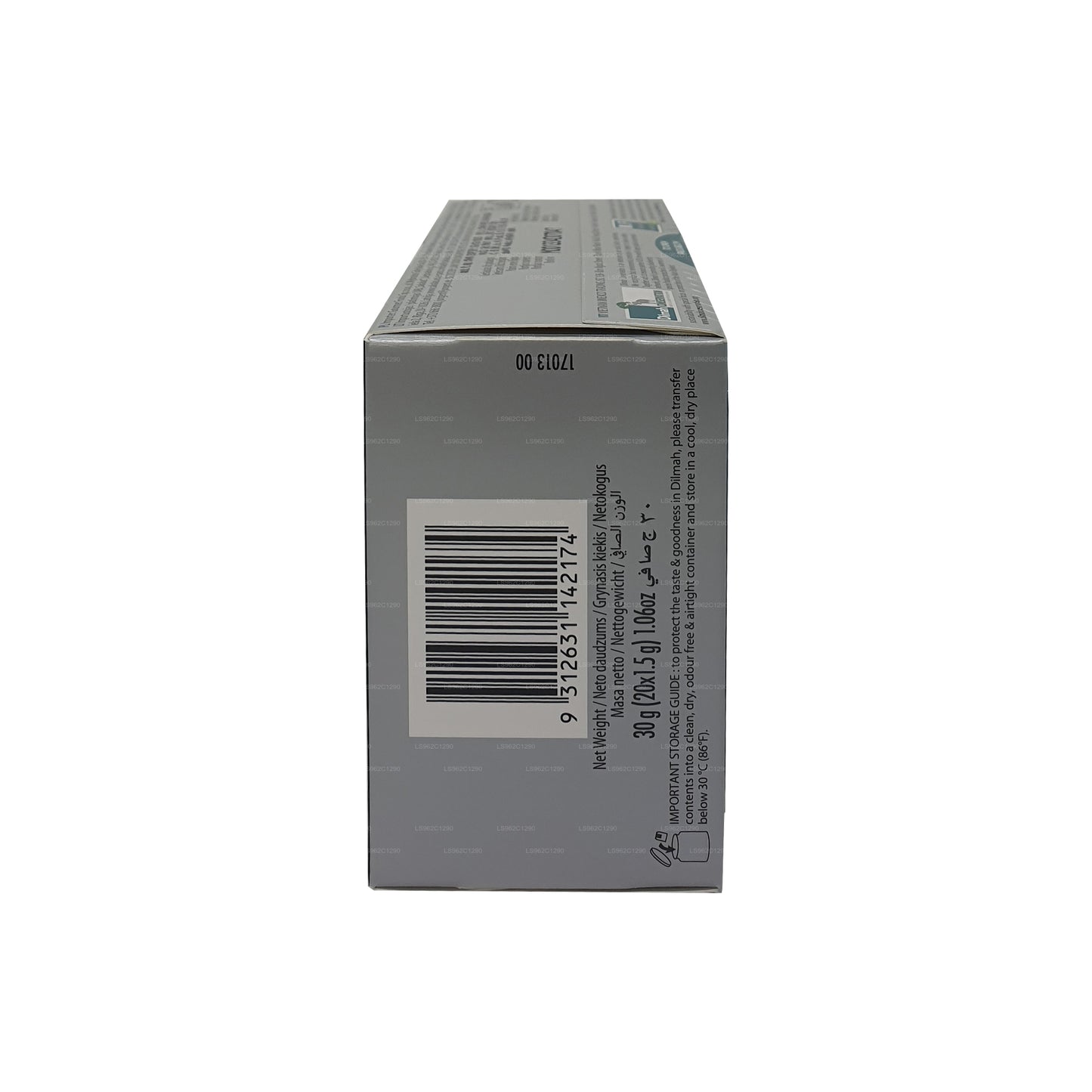 Thé noir de Ceylan aromatisé à la menthe Dilmah (30g)