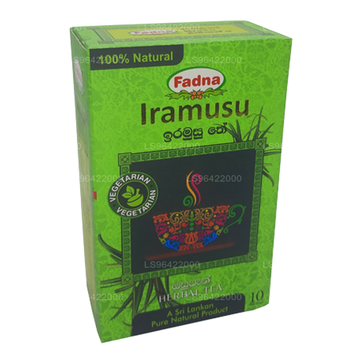 Tisane à base de thé Fadna Iramusu (20g) 10 sachets de thé