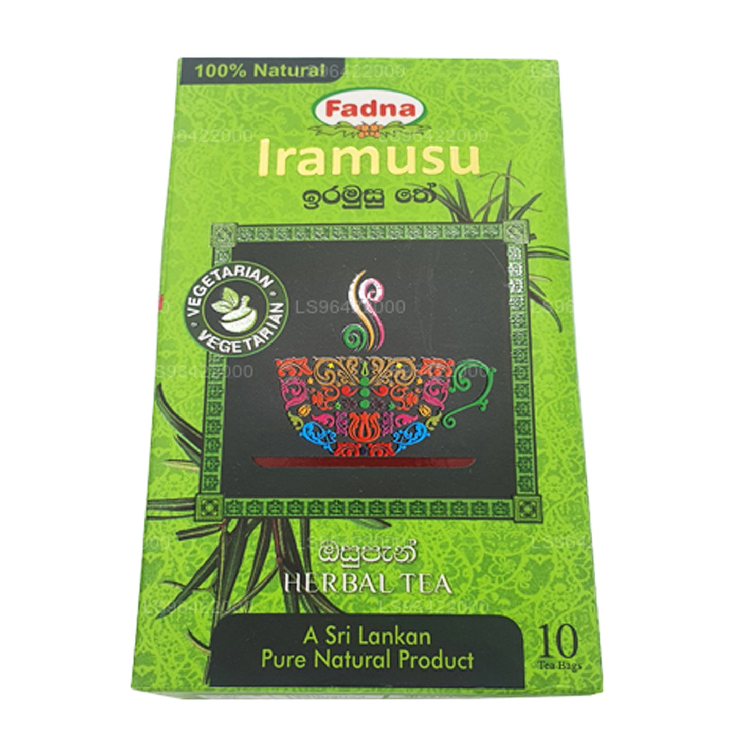 Tisane à base de thé Fadna Iramusu (20g) 10 sachets de thé