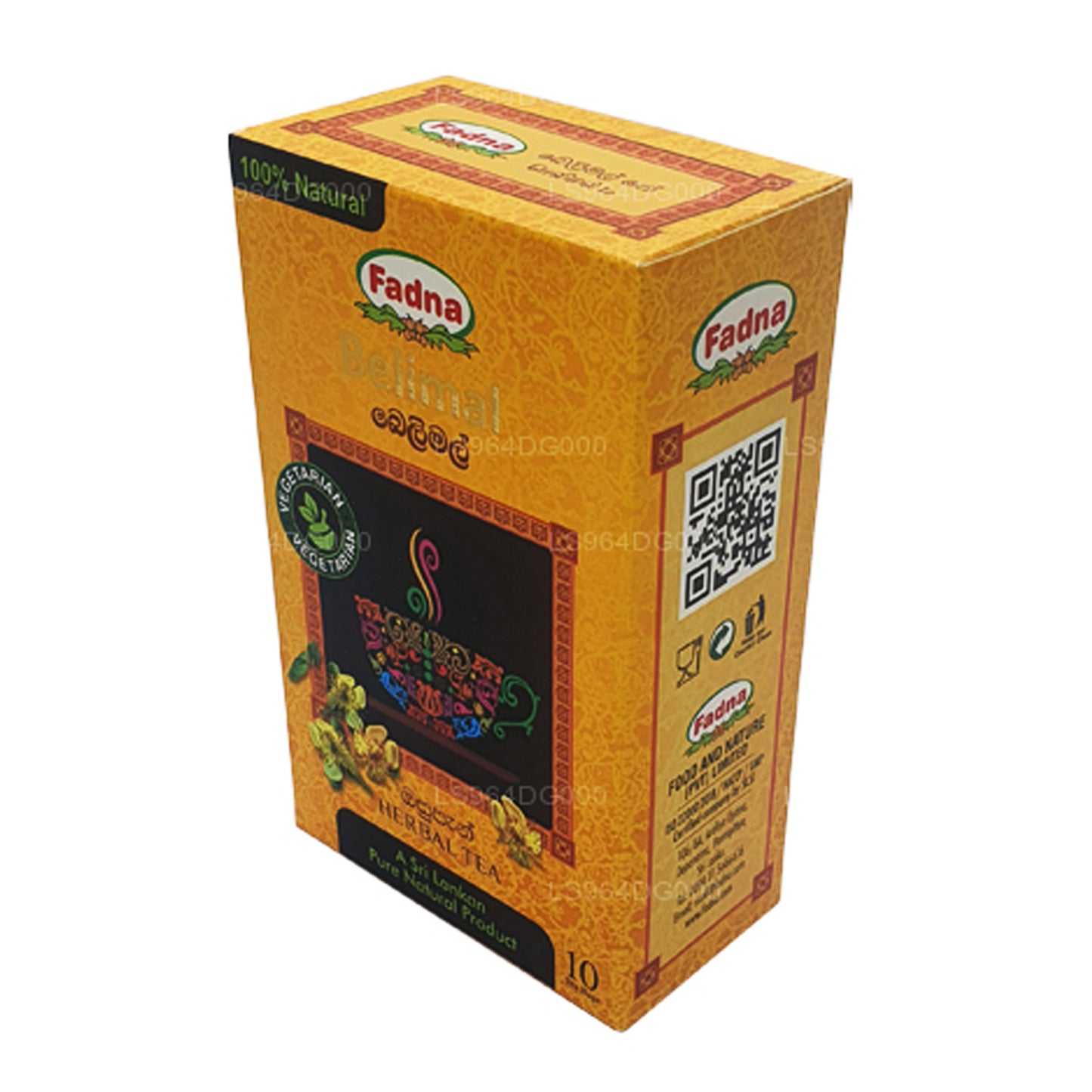Thé aux herbes Fadna Belimal (20 g) 10 sachets