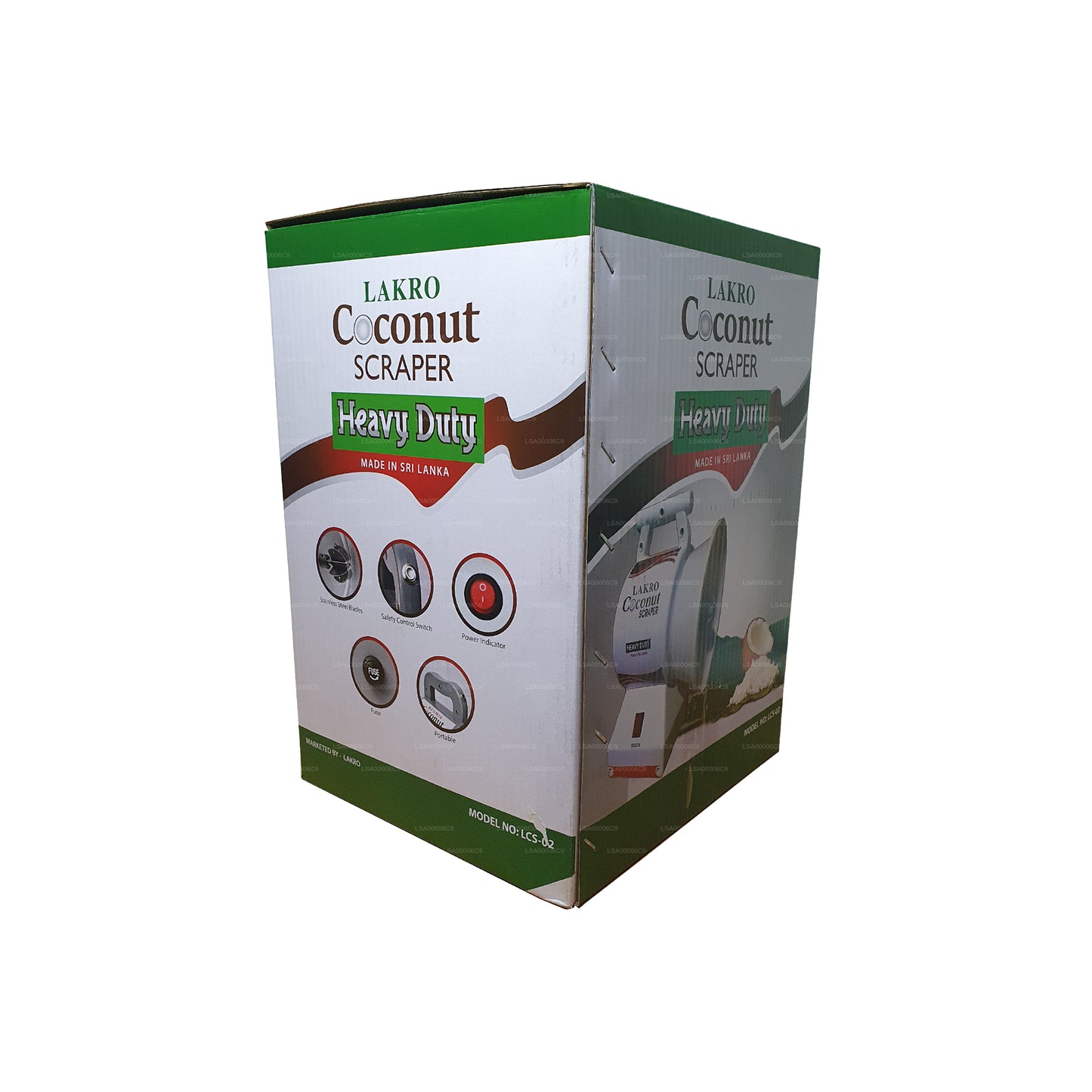 Grattoir à noix de coco robuste Lakro (LCS-007)