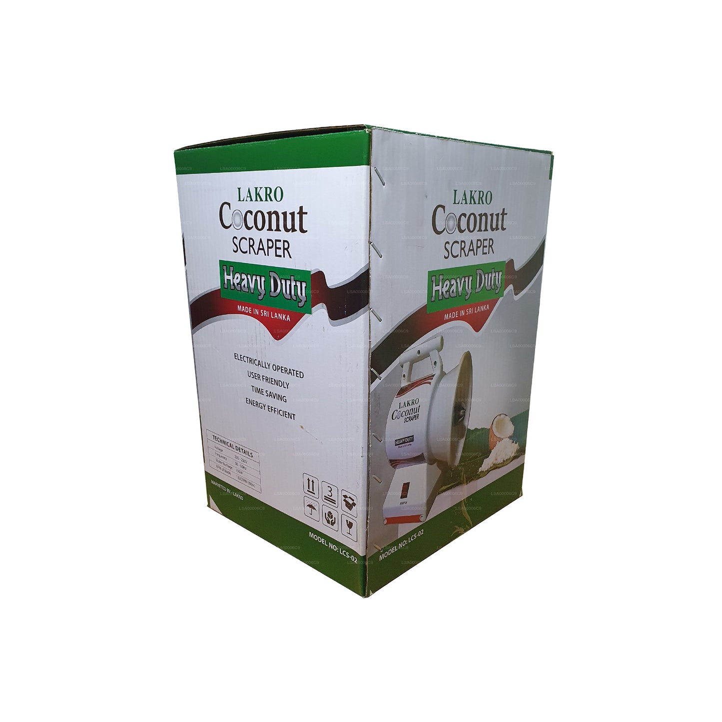 Grattoir à noix de coco robuste Lakro (LCS-007)