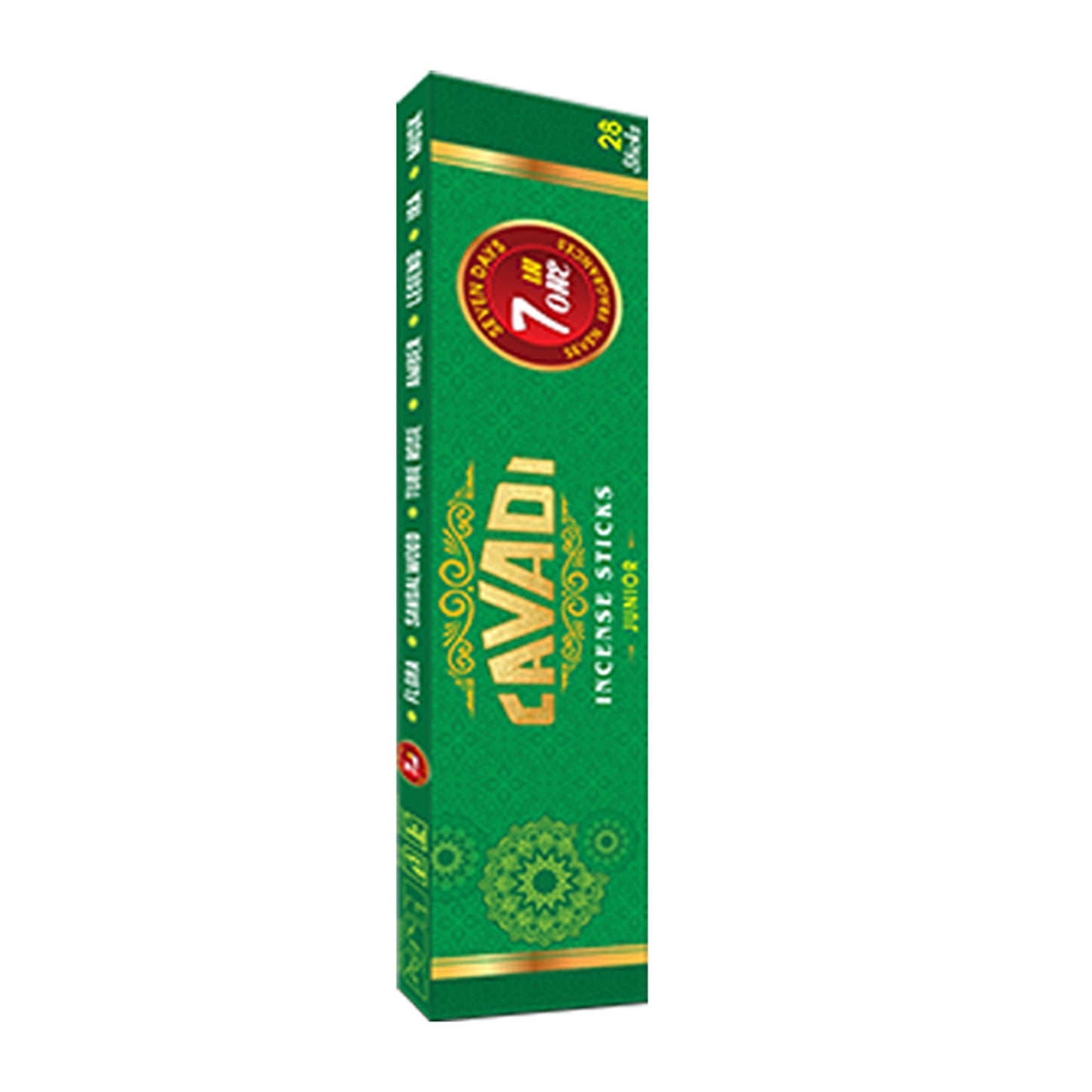 Cavadi 7 in 1 Incense sticks (28 Sticks)