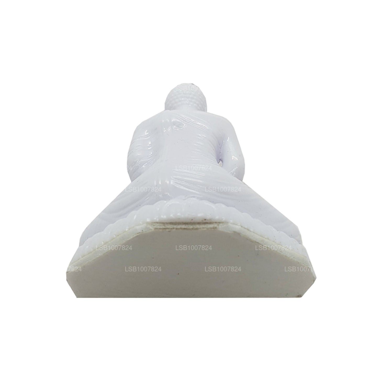 Statue de Bouddha (couleur blanche) pour tableau de bord de voiture (7 cm x 3 cm)