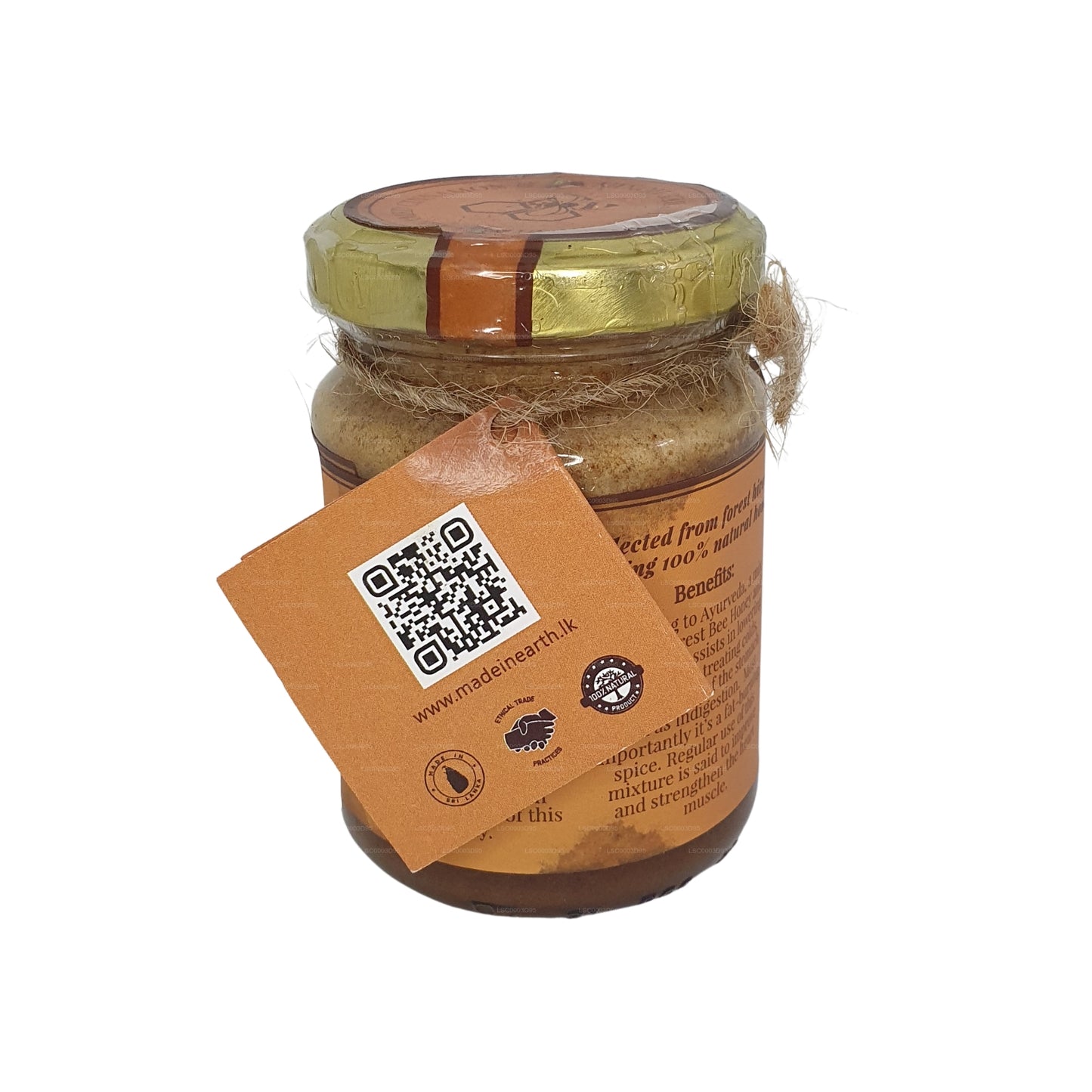 Made In Earth Creamed Cinnamon & Pure Forest Bee Honey (200g)