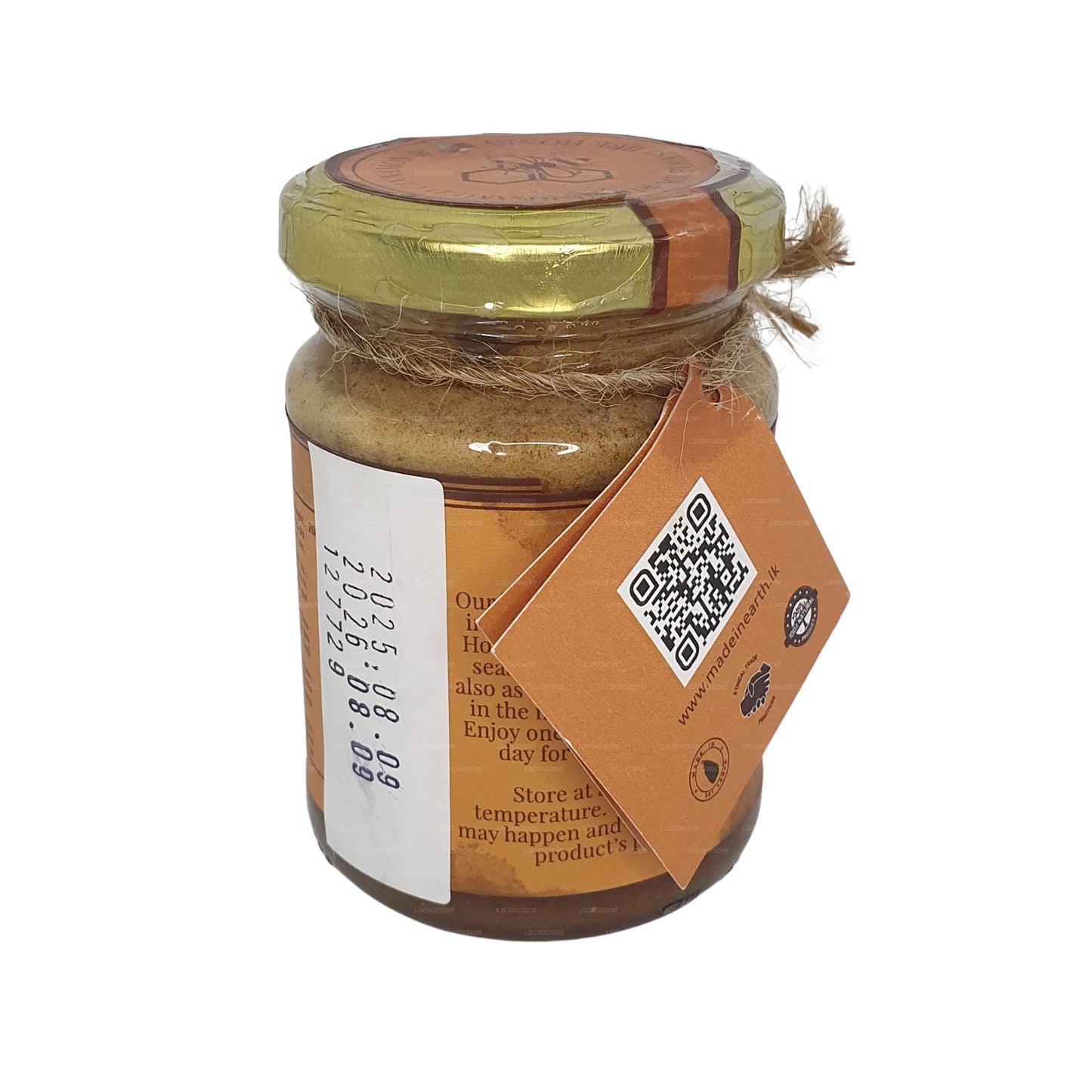 Made In Earth Creamed Cinnamon & Pure Forest Bee Honey (200g)