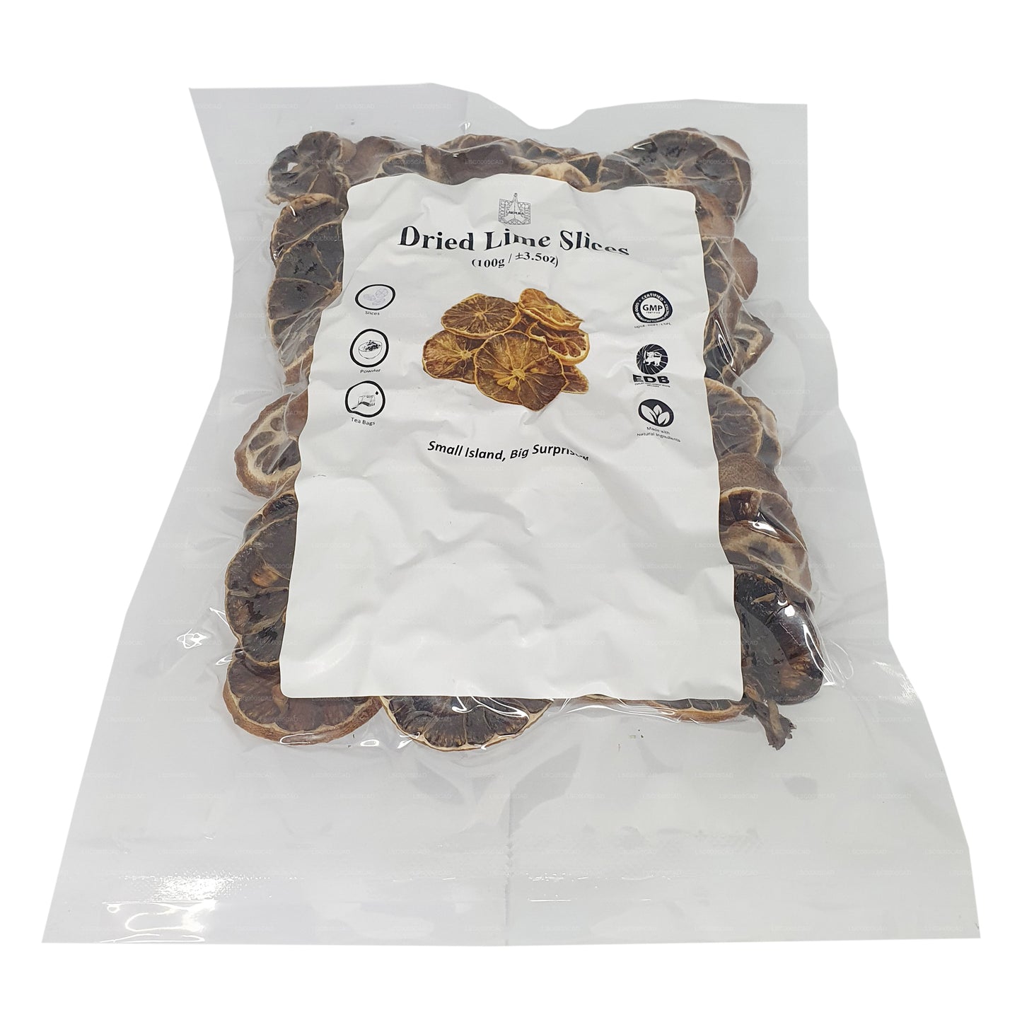 Tranches de lime déshydratées Lakpura