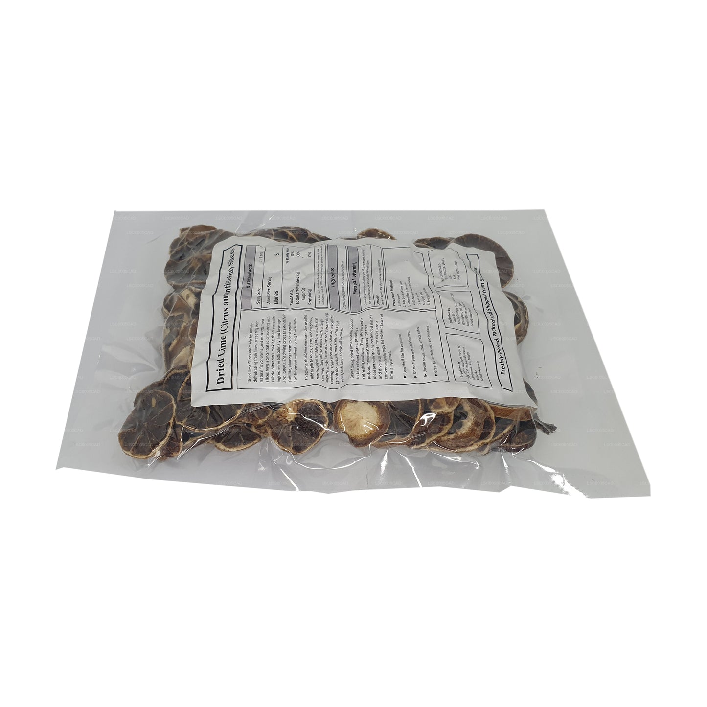 Tranches de lime déshydratées Lakpura