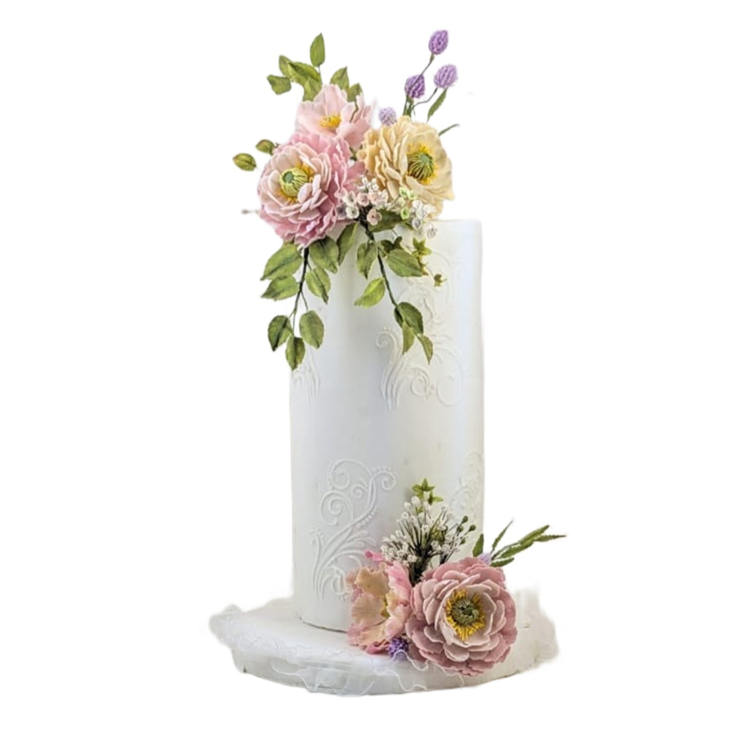 Lakpura® Elegant Floral Celebration Cake