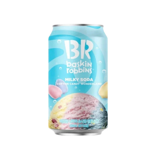 Baskin Robbins Soda lactée Wonderland à la barbe à papa (350ml)
