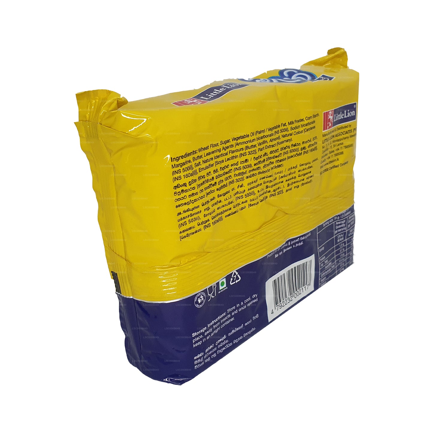 Biscuits au lait Little Lion Biscuit (400g)