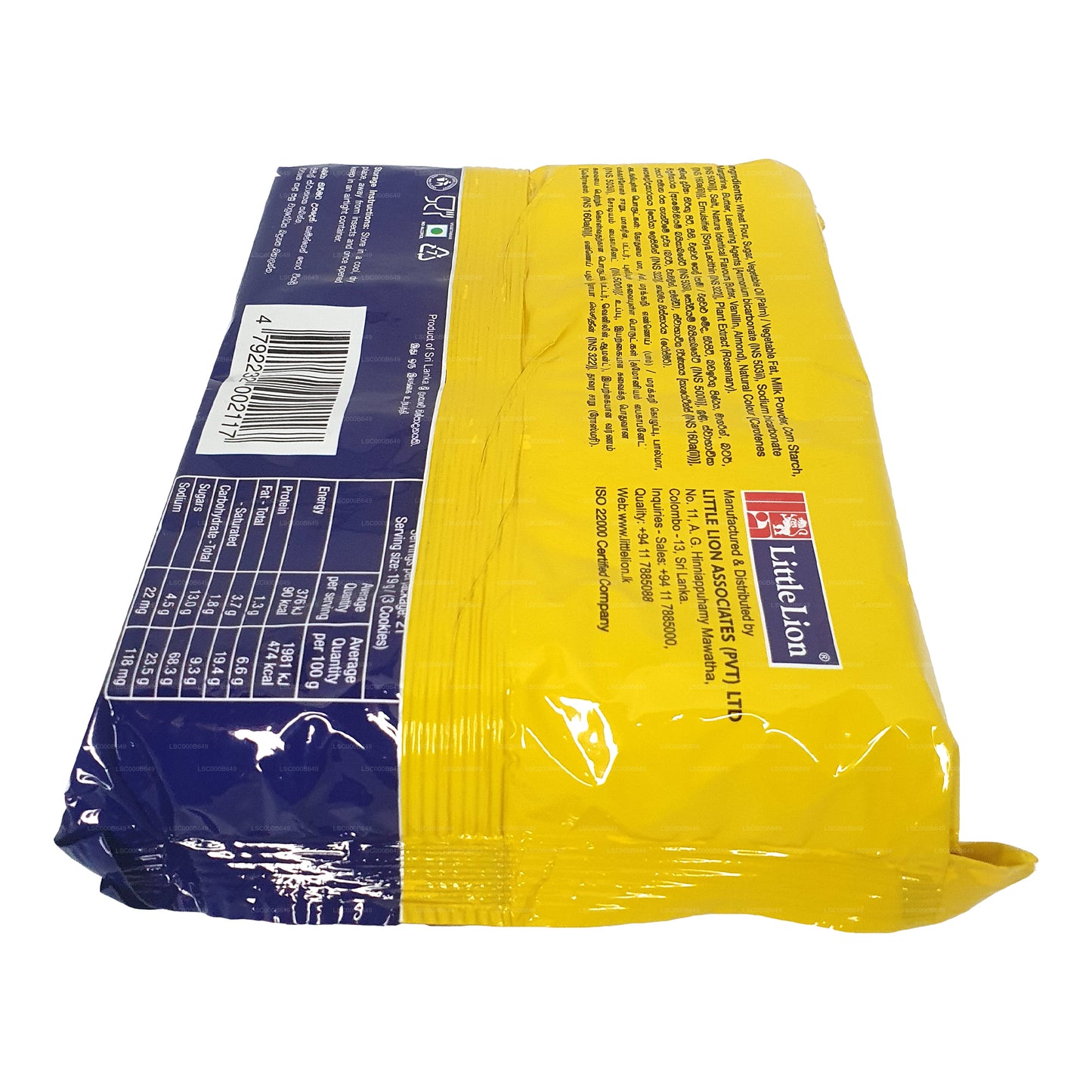 Biscuits au lait Little Lion Biscuit (400g)