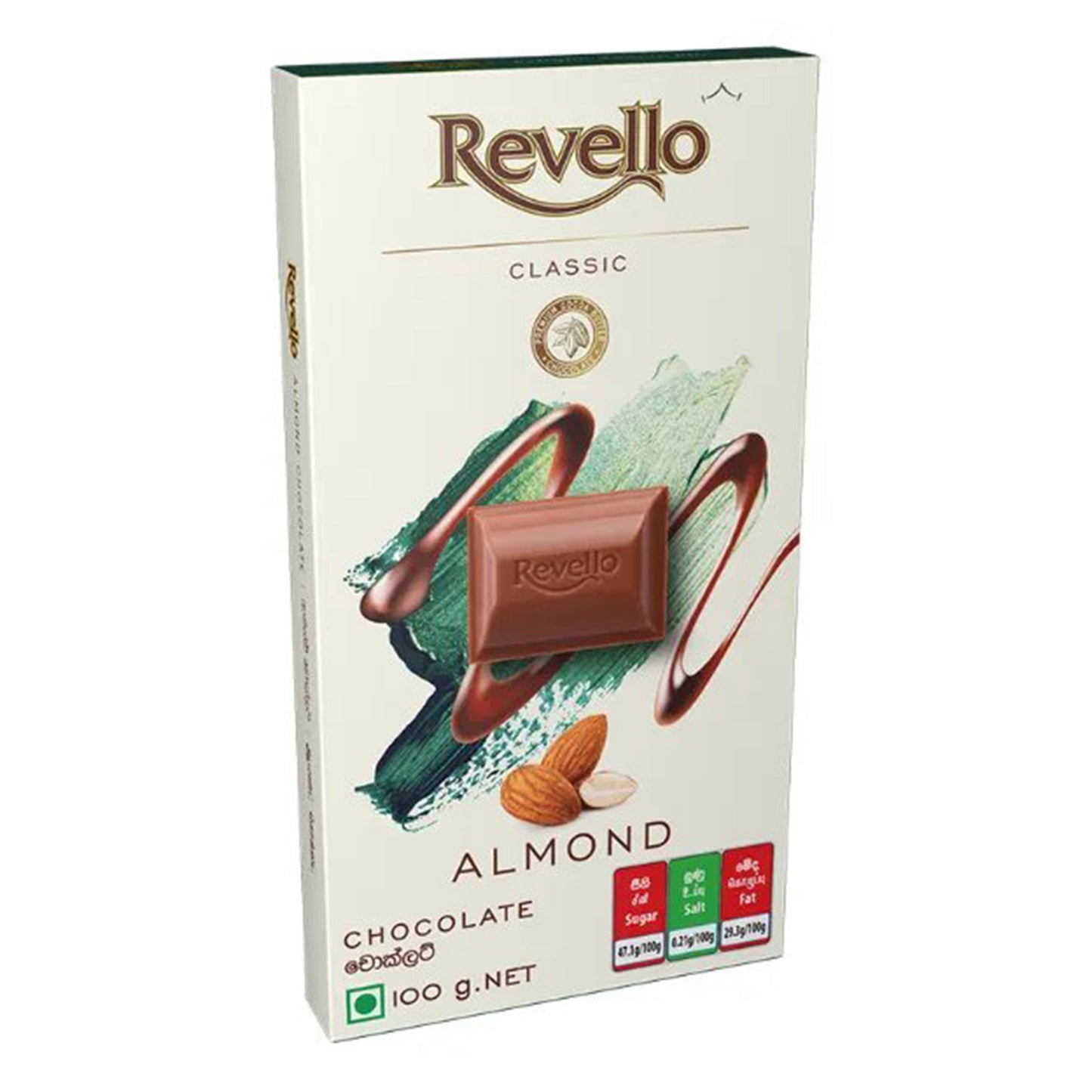 Chocolat aux amandes Revello