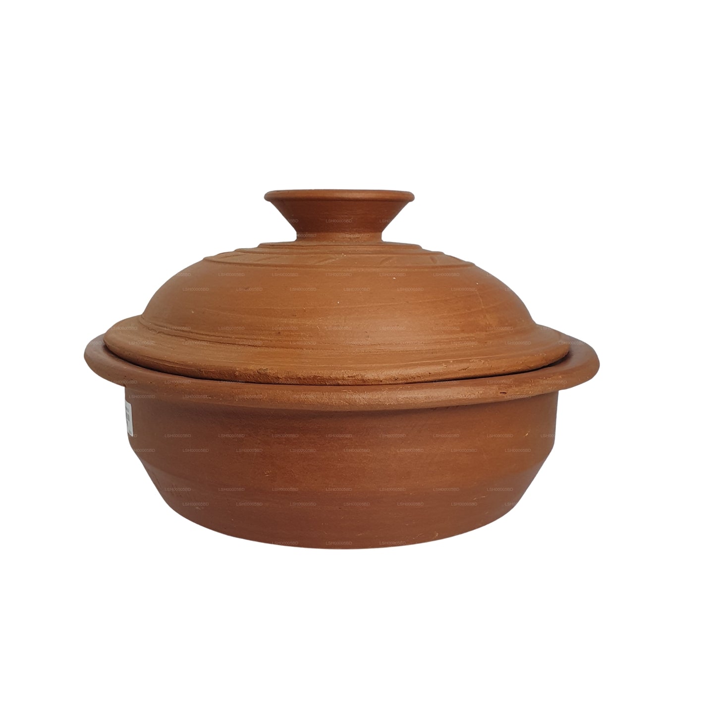 Pot en argile avec couvercle