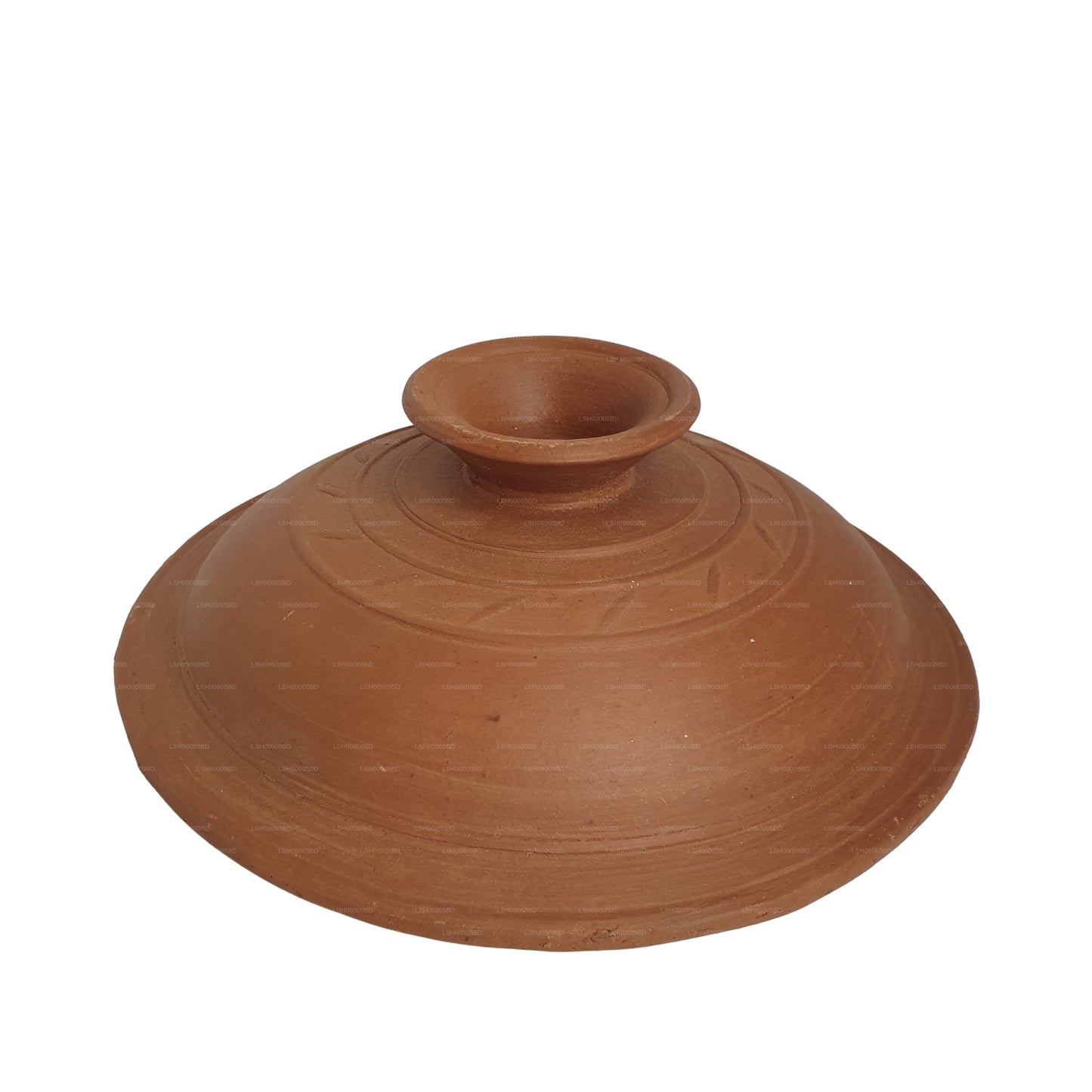 Pot en argile avec couvercle
