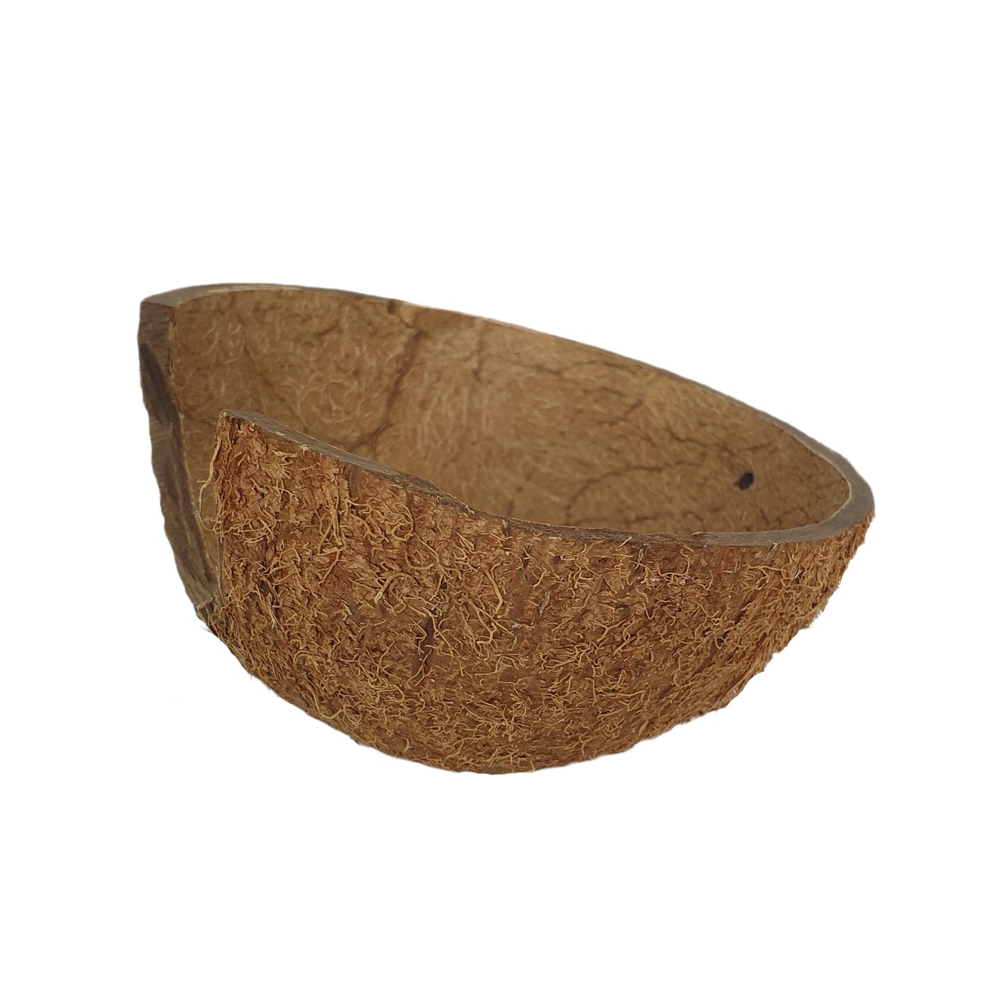 Cave en coquille de noix de coco Bivenro Natural 1/2 (taille libre)