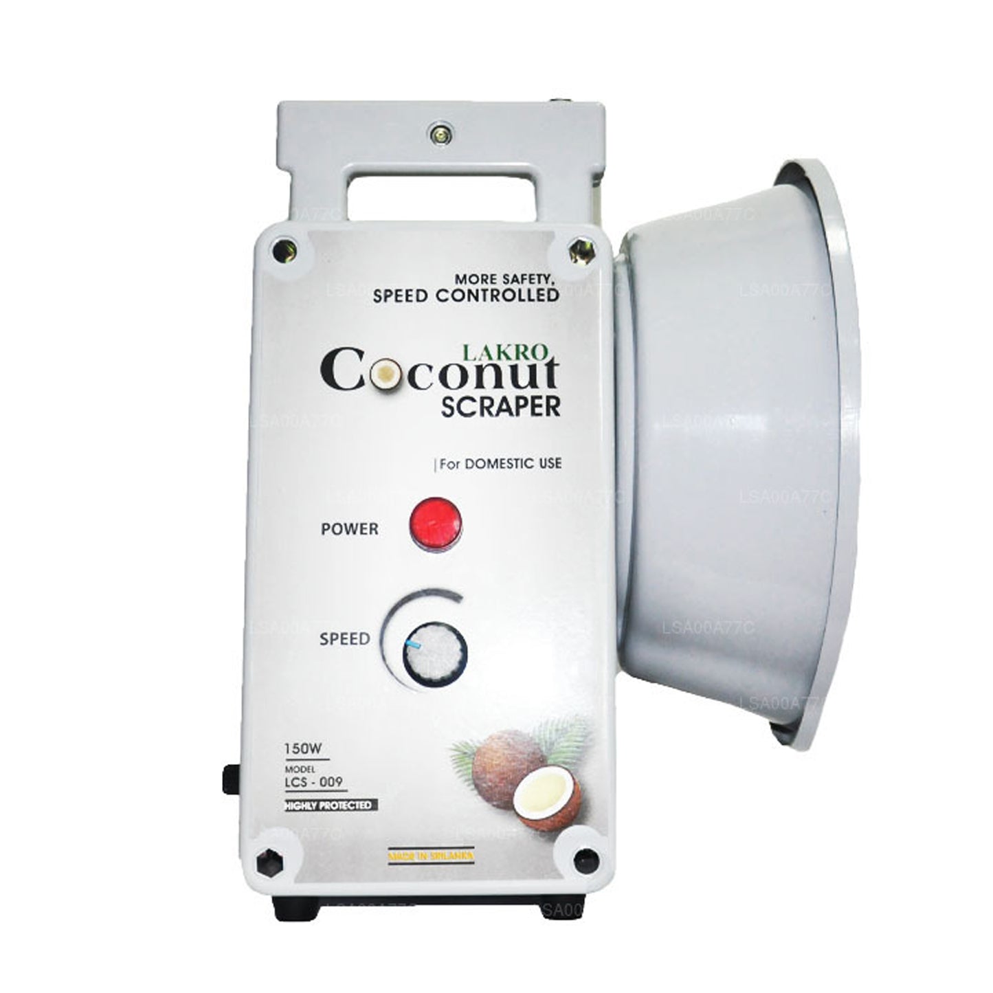 Grattoir à noix de coco électrique domestique Lakpura (230 V)