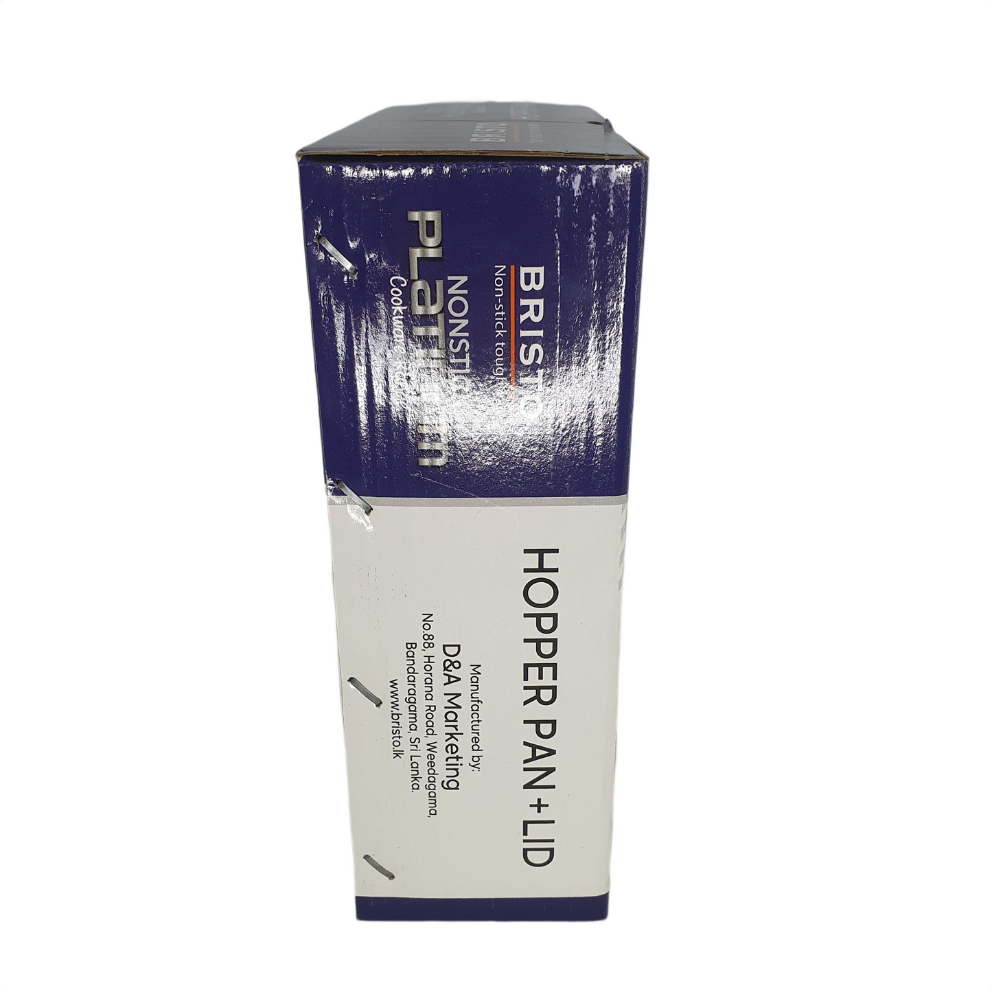 Poêle à trémie antiadhésive Bristo Platinum 18 cm (7 pouces)