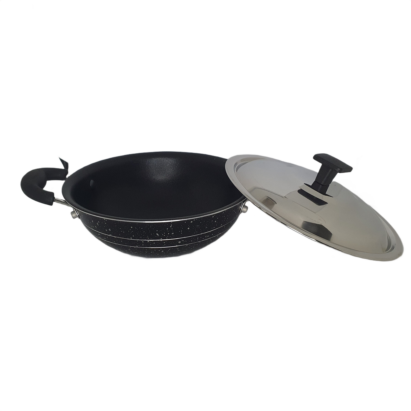 Poêle à trémie antiadhésive Bristo Platinum 18 cm (7 pouces)