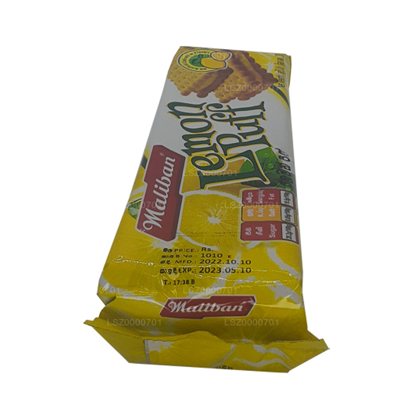Biscuits feuilletés au citron Maliban (200g)