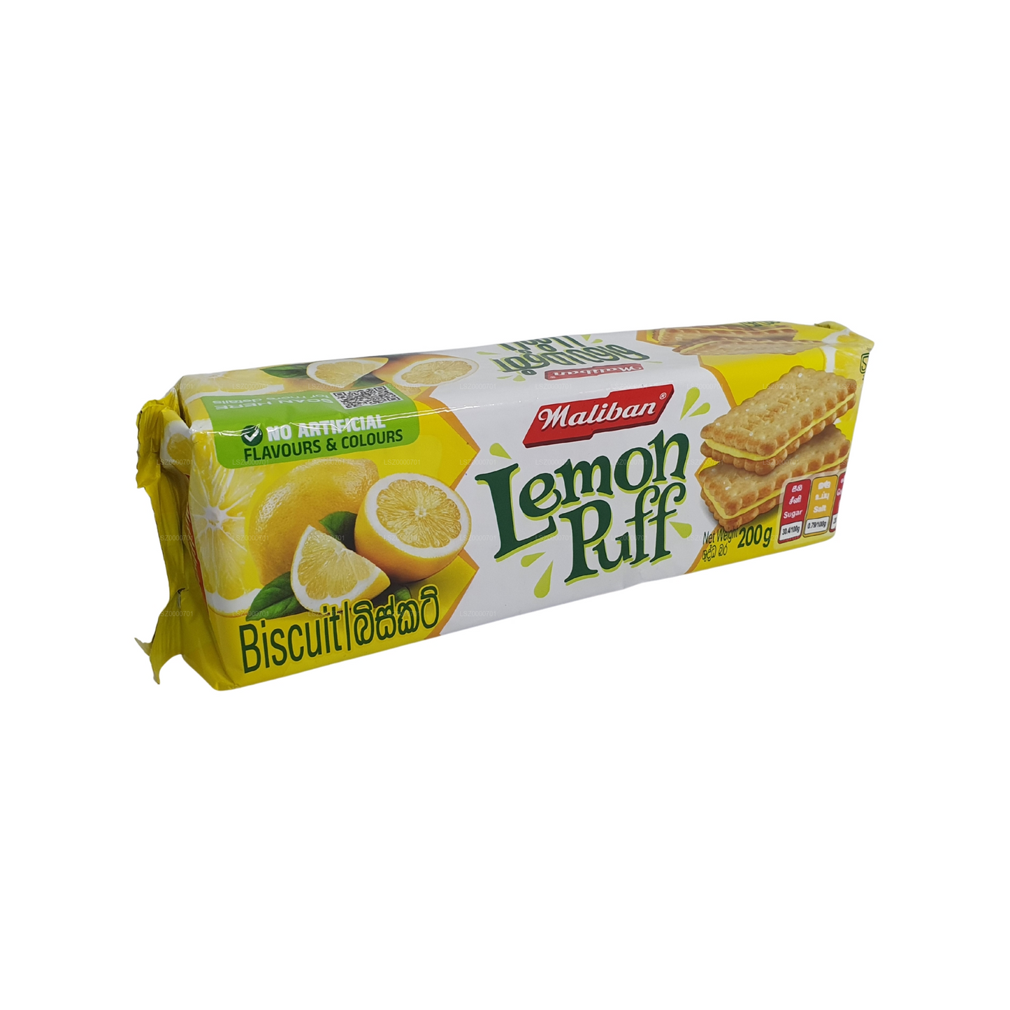 Biscuits feuilletés au citron Maliban (200g)