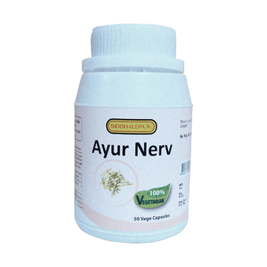 Capsules Siddhalepa Ayur Nerv (50 gélules)