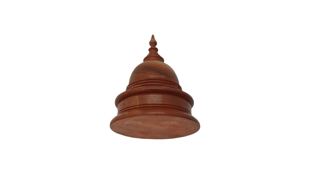 Stupas de Bouddha en bois couleur (H-4 pouces L-3 pouces)