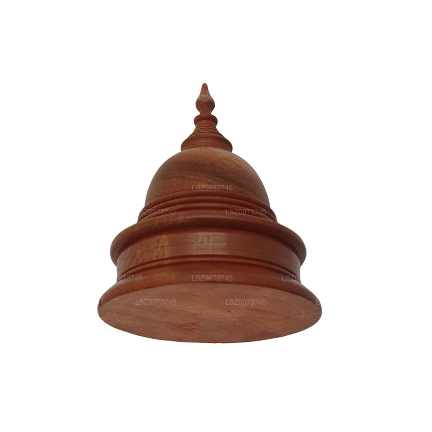 Stupas de Bouddha en bois couleur (H-4 pouces L-3 pouces)