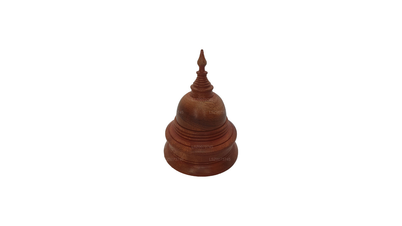 Stupas de Bouddha en bois couleur (H-4 pouces L-3 pouces)