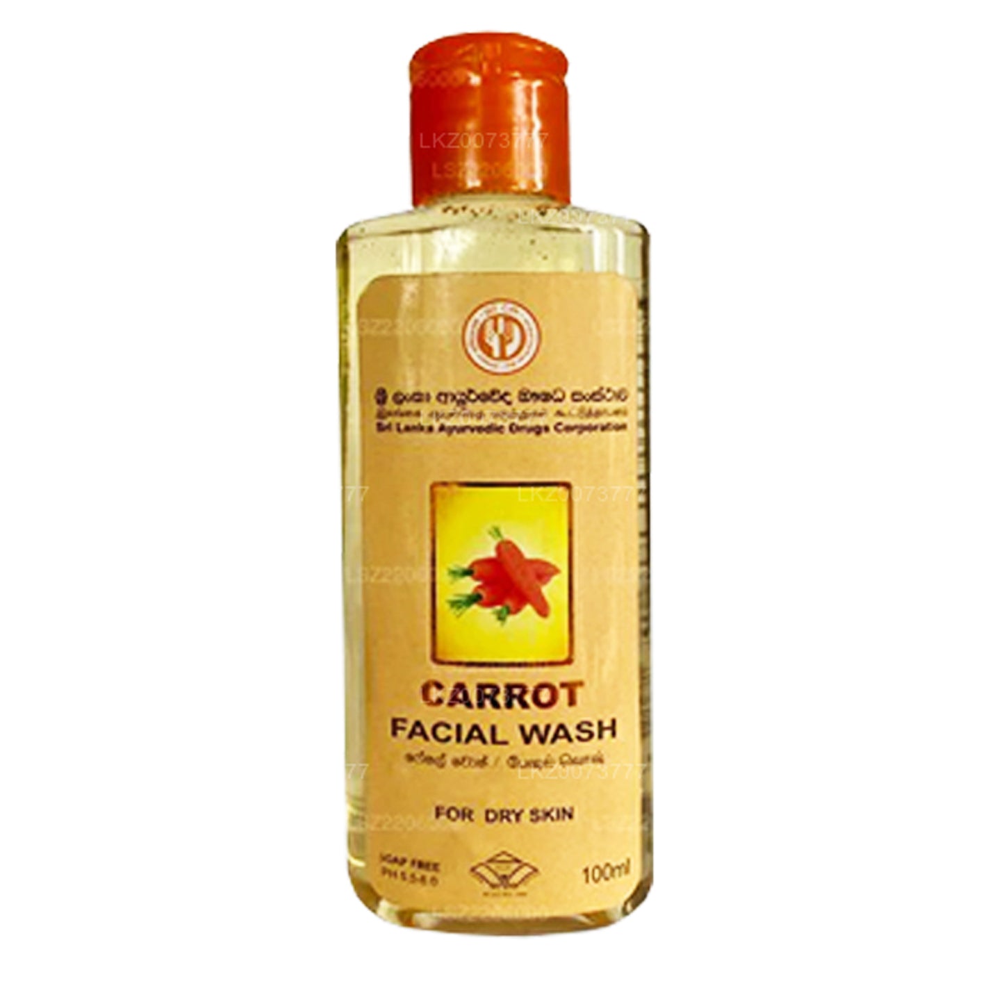 Nettoyant pour le visage SLADC Carrot (100 ml)