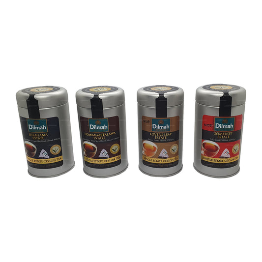 Boîte à thé Dilmah Single Estate (lot de 1)