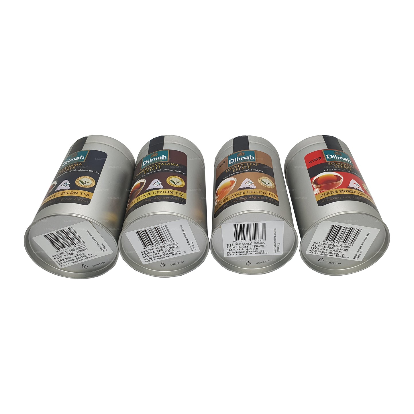 Boîte à thé Dilmah Single Estate (lot de 1)