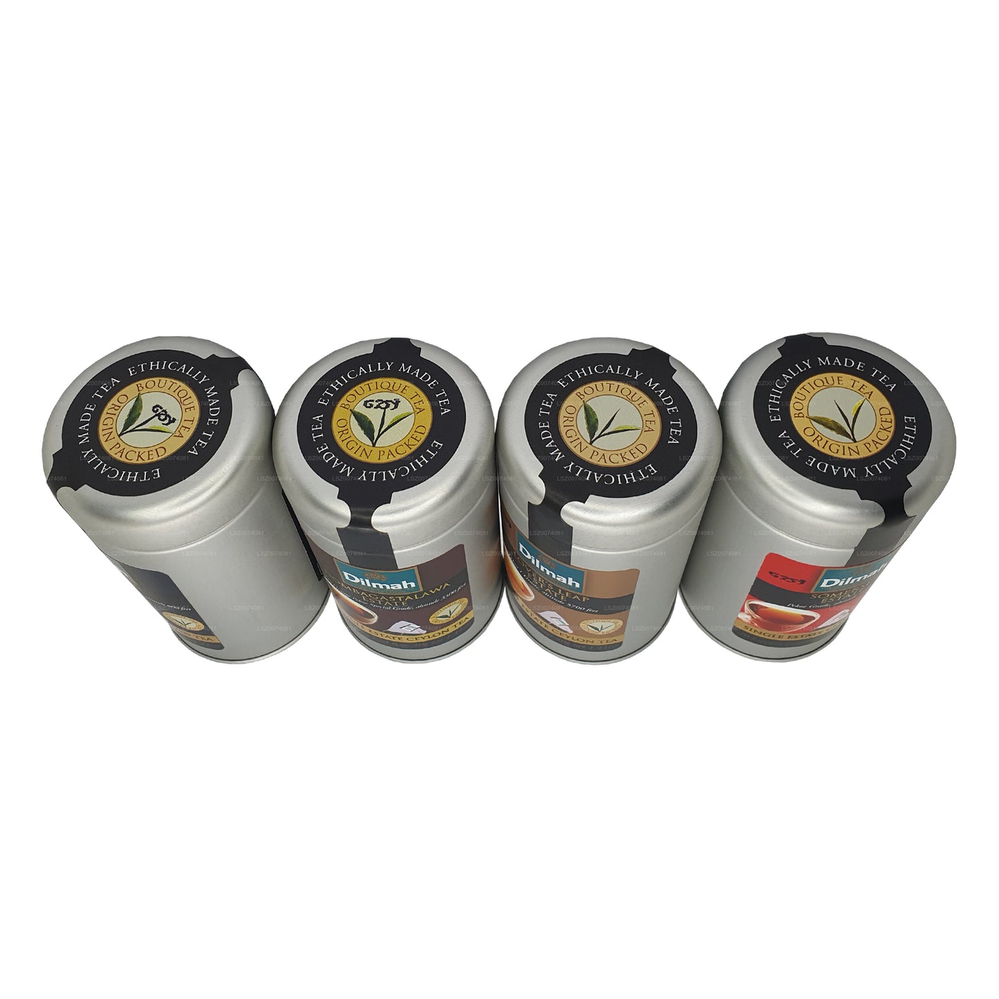 Boîte à thé Dilmah Single Estate (lot de 1)