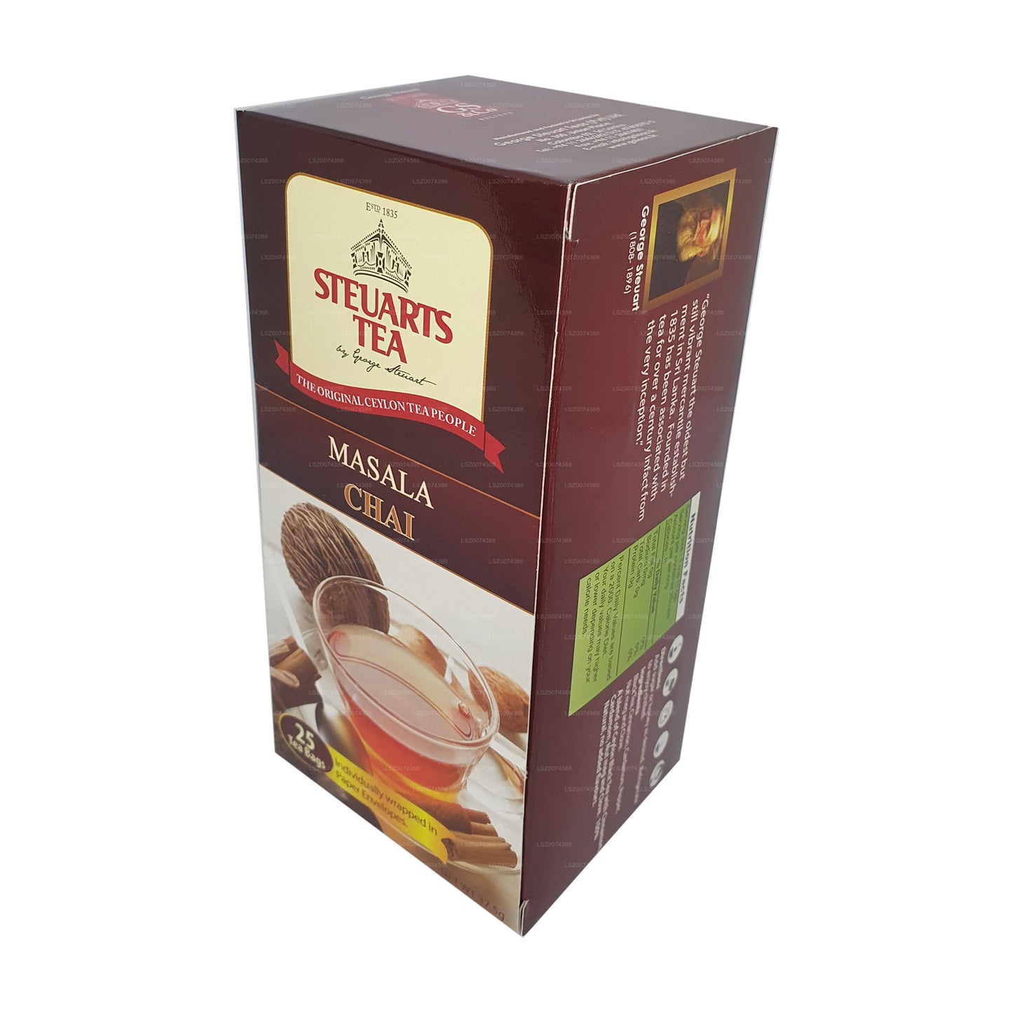 Thé George Steuart Masala Chai (50g) 25 sachets de thé
