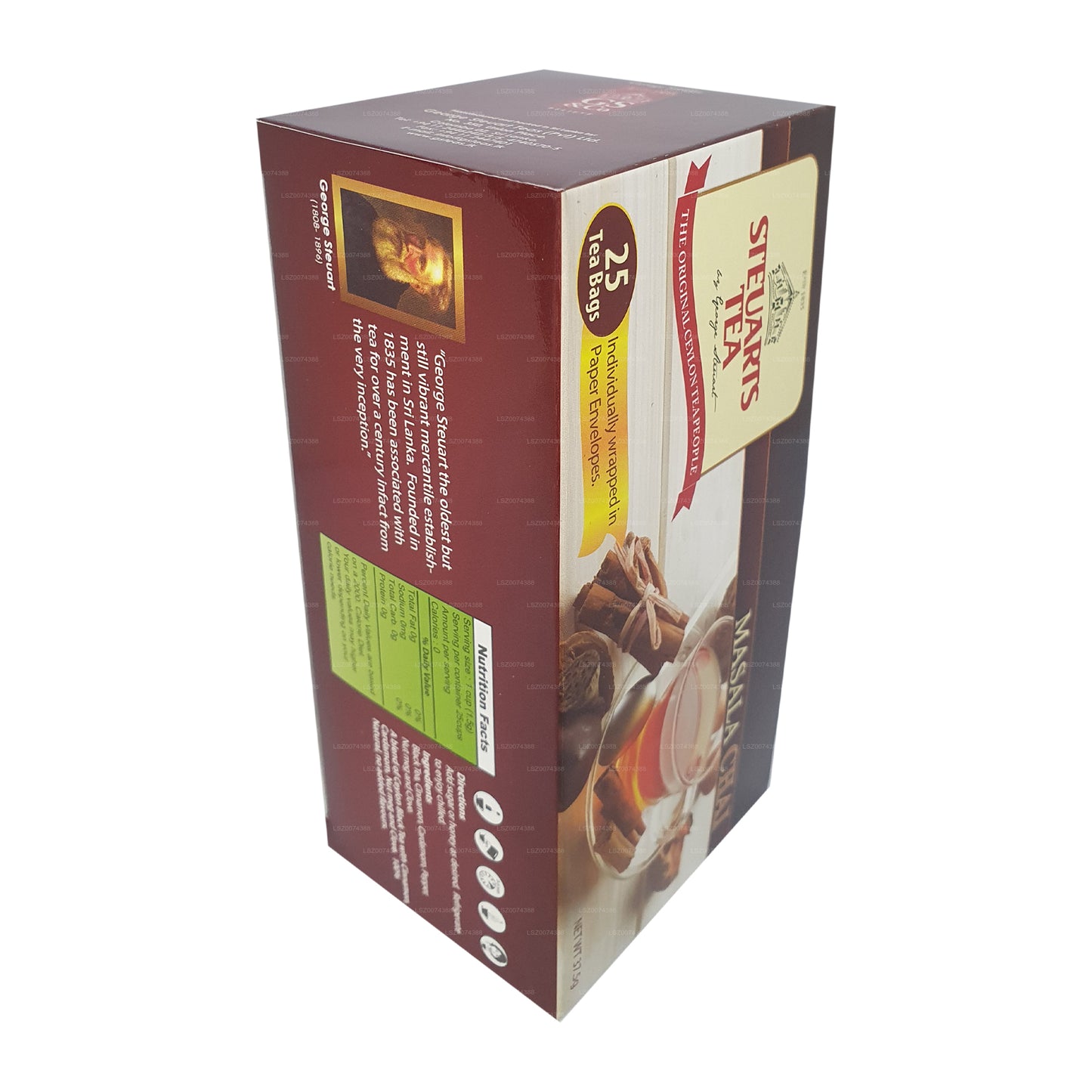Thé George Steuart Masala Chai (50g) 25 sachets de thé
