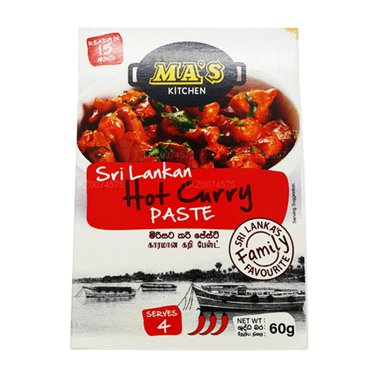 Pâte de curry chaude sri lankaise MA's Kitchen (60g)