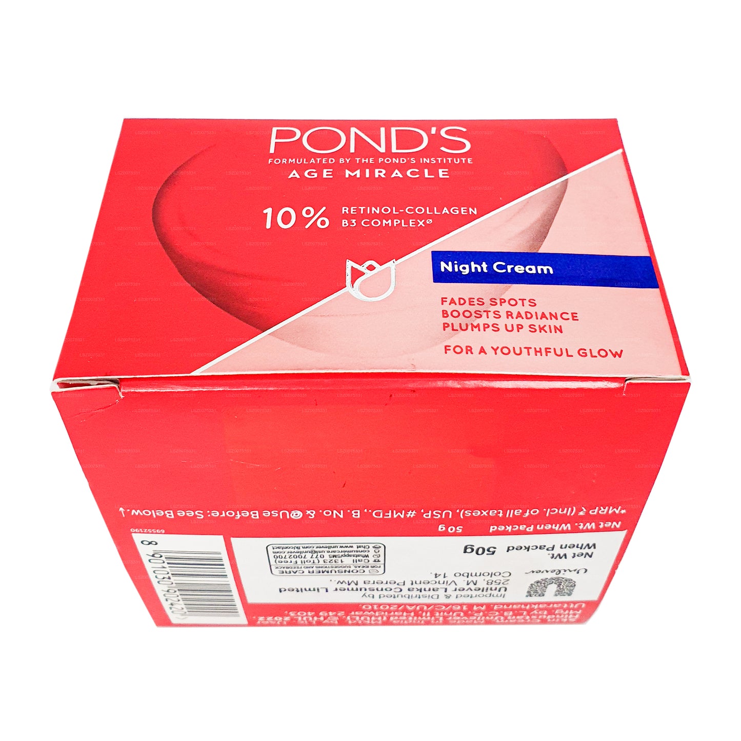 Crème de nuit Ponds Age Miracle (50 g)
