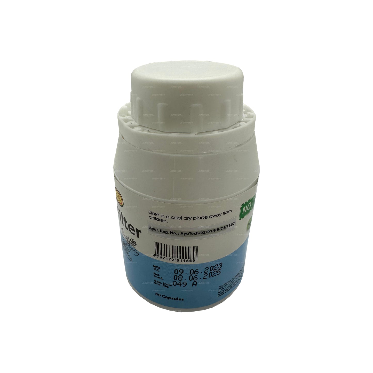 Capsules filtrantes Siddhalepa Ayur (50 capsules)